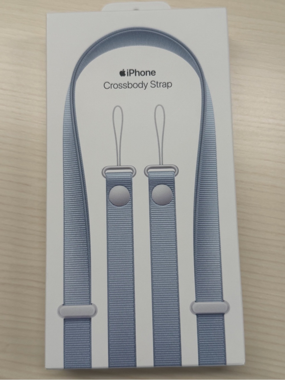 Apple iPhone Crossbody Strap - Light Blue